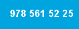 978 561 52 25